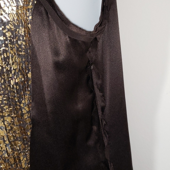 NWT- Magaschoni Silk & Sequin Dress, Size 8, $422 - Picture 6 of 8